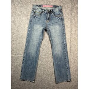 Drover Canyon Mens 34x36 Blue Wash Straight Leg Denim Jeans